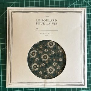 Sezane floral scarf not opened